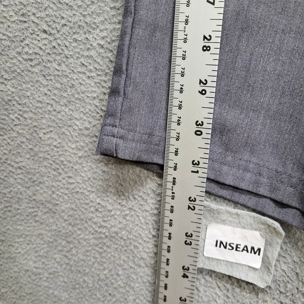 FIGS Women Scrub Pants XLT Gray Yola Skinny Cargo Pockets 31